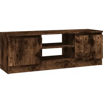 Televizní stolek Klasická TV skříňka, kouřový dub, 102 x 30 x 36 cm