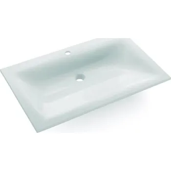 Umyvadlo Bathco 0507 - Zápustné umyvadlo MONACO 60x50 cm pryskyřice/bílá