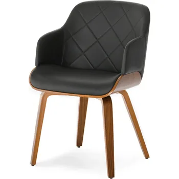 Jídelní židle Židle Mebel-Partner umělá kůže černá 1 ks