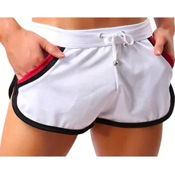 Pánské kraťasy Pánské plavky šortky s kapsami a síťkou, stahovací Kraťasy - XXL