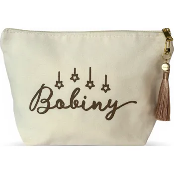 Kosmetická taška Elegantní taštička ze 100% bavlny na plenky