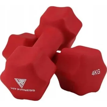Činky jednoruční Hit Fitness 2x 4 kg