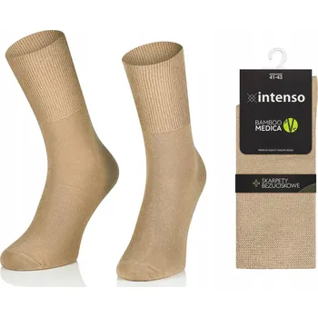 Pánské ponožky Ponožky Intenso 1436 béžové, velikost 38-40