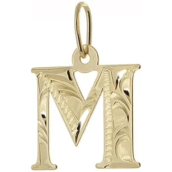 Přívěsek Přívěšek ze žlutého zlata písmeno M PA0064MF