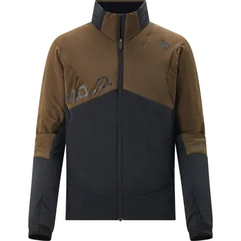 Pánská mikina Mikina lyžařská Descente Stretch Puff Velikost: XS černá/hnědá