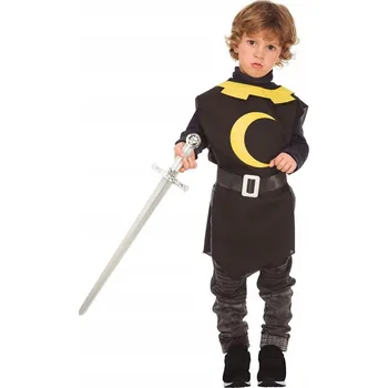 Karnevalový kostým Kostým pro Děti My Me Černý Středověký Bojovník 3-6 let