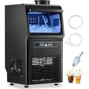 Výrobník ledu Výrobník ledu Vevor SKF-AT70FT černý 230 W