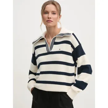 Dámský svetr Tommy Hilfiger dámský pruhovaný svetr 99924517-8720638380931