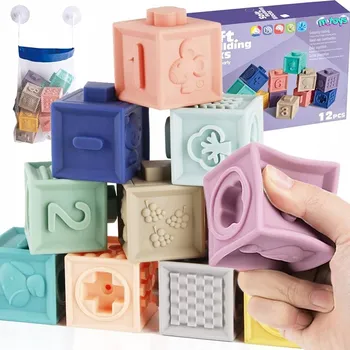 ostatní stavebnice Měkké senzorické stavebnice AIG 12 ks