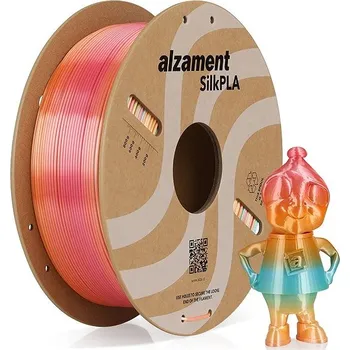 Příslušenství k 3D tiskárně Alzament PLA Silk Rainbow 1 kg Dragon Palace