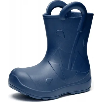 Dívčí holínky Holínky z pěny LADEHEID x Camminare lehké, tmavě modré 32-33