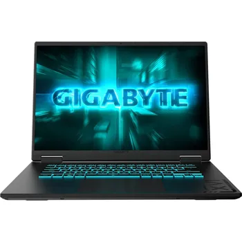 Notebook Notebook Gigabyte A16 2025 16" AMD Ryzen 7 16 GB / 512 GB černý