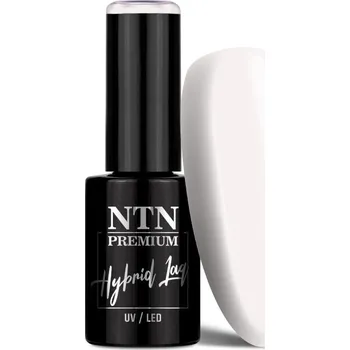 Lak na nehty Hybridní lak NTN 5g Limitovaná edice Bílý White Snow Bílá Č.376