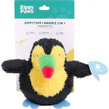 Hračka pro psa Hračka ZIPPY PAWS plyš - ZippyTuff Birdiez 2v1 Tukan 17cm