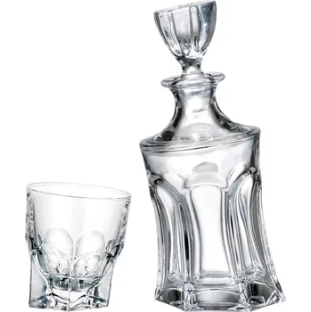 Bohemia Crystal Whisky set Acapulco (1 karafa + 6 sklenic)