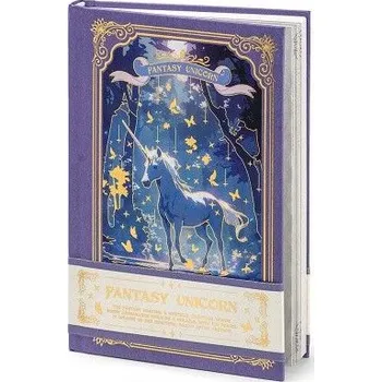 Zápisník ARGUS Kouzelný zápisník B6 linka, pevná vazba, Fantasy Unicorn 3 14210003