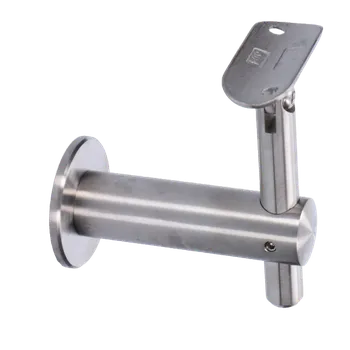 Zábradlí Držák madla ø 42,4 mm s kloubem na stěnu, broušená AISI 304