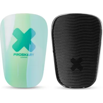 Sportovní chránič PROSKARY Miniaturní fotbalové chrániče Premium S MODRÁ