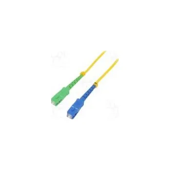 Počítač Světlovodný patch cord SC/APC,SC/UPC 0,5m LSZH žlutá