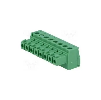 Elektrická zásuvka Rozpojovací svorkovnice 3,81mm póly 8 přímý zástrčka zásuvka