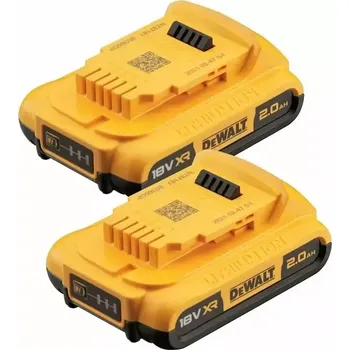 DCB183D2 Akumulátor 18V 2x2,0 Ah XR Li-Ion DeWALT