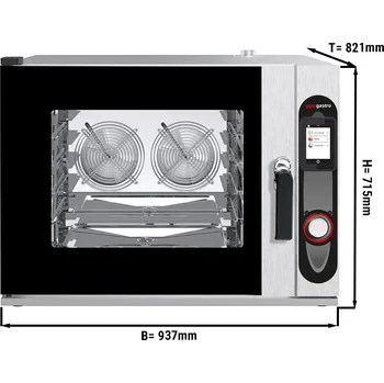 Vestavná trouba G.Gastro Horkovzdušná trouba - Touch - 5x GN 1/1
