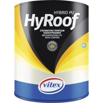 tekutá izolace Hydroizolační nátěr na rovné střechy Vitex HyRoof hybrid PU, bílá, 16l