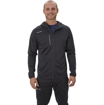Pánská móda Bauer Mikina Bauer Vapor Fleece Zip SR, Barva BLK, Velikost XL 950749