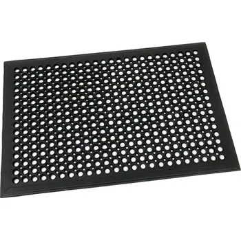 Rohožka Gumová venkovní vstupní rohož s obvodovou hranou FLOMA Dirt Catcher - 60 x 90 x 1,4 cm, 71502020
