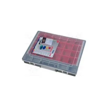 Zásobník kolektivní s krabicemi polypropylén černá