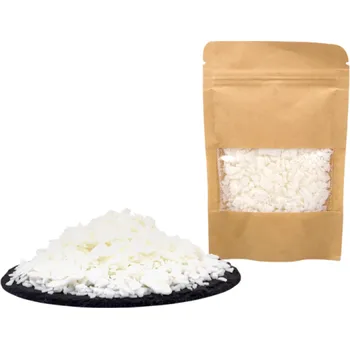 Sběratelství 50 g Přírodní vločkový sójový vosk pro ruční výrobu svíček Kreativní tvoření domácí vonné a dekorativní svíčky Surovina v kraftovém obalu