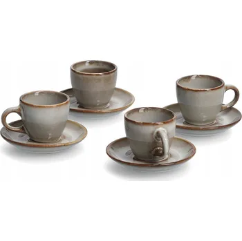 Zeller Porcelánový Šálek 60 ml 4 ks Béžová