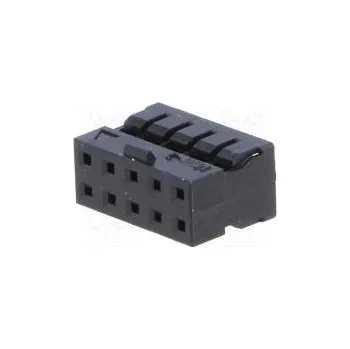 Elektrický konektor Plug wire-wire/PCB female Milli-Grid 2mm PIN 10 w/o contacts