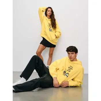 Pánská mikina Sinsay - Mikina s potiskem Minions - žlutá - 948EU-11X - 948EU-11X-3XL