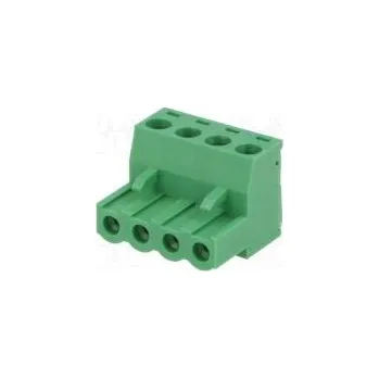 Rozpojovací svorkovnice R.kontaktů 5,08mm póly 4 přímý 300V