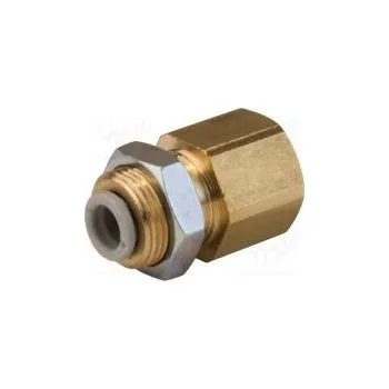 Instalatérský materiál Nástrčná spojka se závitem, přímá Rc 1/4" vnitřní, vnější