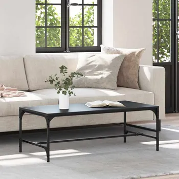 Konferenční stolek Konferenční stolek Černý dub 100 x 50 x 35 cm kompozitní dřevo