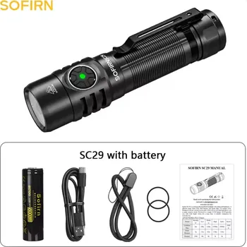 Svítilna SOFIRN Svítilna SC29 dobíjecí USB-C IP68 3000 lm
