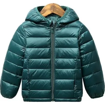 Dívčí bunda Dětská zimní bunda L1969 tmavě zelená 6