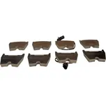 Sada brzdových destiček, kotoučová brzda QUARO QP6798