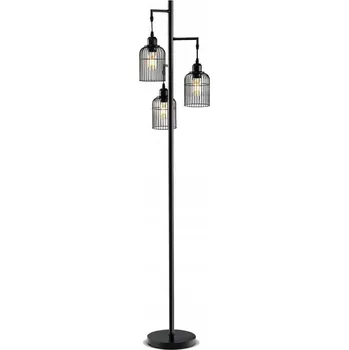 Stojací lampa Stojací lampa se 3 stínidly Moderní stojací lampa