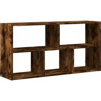 police Nástěnná police kouřový dub 100 x 25 x 50 cm