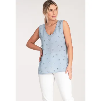 Figl Dámské tílko Exuck blankytná modř S