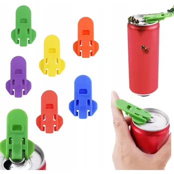 Otvírák 6X OTVÍRÁK NA KONZERVY + NÁSTAVEC NA OTVOR SADA 2V1