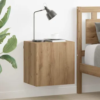 Nábytek TV wall cabinet Artisanový dub 40,5x30x40cm kompozitní dřevo