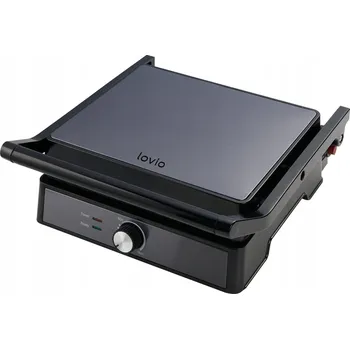 Kuchyňský gril ELEKTRICKÝ GRIL OPIÉKAČ TOUSTOVAČ NA SENDVIČE PANINI ROZKLÁDACÍ VELKÝ 2200W