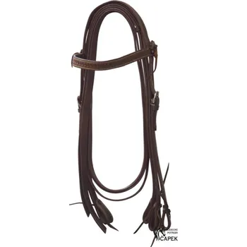 Westernová uzdečka Lakota -DIRITTA- - Hnědá - Full