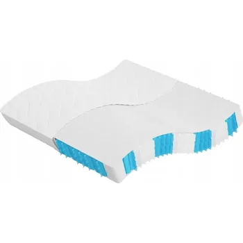 Matrace Matrace Pružinová 200x200 cm Bílo-Černá