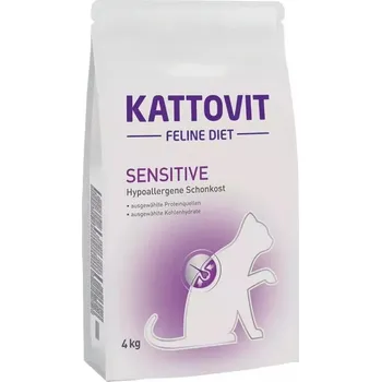 Krmivo pro kočku Suché krmivo Kattovit Sensitive pro kočky s alergiemi a potravinovými intolerancemi 4 kg