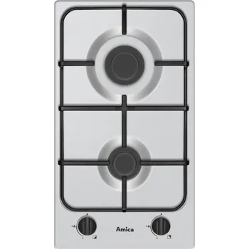 Varná deska Plynová varná deska Amica PGA3610XBE, 2 hořáky, nerez
